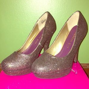 Madden Girl Glitter Pumps